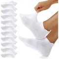 YouShow Sneaker Socken für Damen und Herren, 10er Pack, Sportlich, Atmungsaktiv