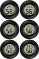 Thlevel LCD Digital Thermometer Temperatur Luftfeuchtigkeit -50°C~ 70°C 6 Stück