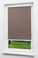 LYSEL Outlet - Kassettenrollo abdunkelnd Schokobraun, (B x H) 70cm x 175cm in braun/Schokobraun