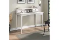IDIMEX Schreibtisch MILANO, Home Office Tisch mit 4 Schubladen aus Massivholz weiß
