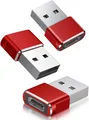 Basesailor USB-A zu USB-C Adapter 3er Pack – Lade & Daten – iPhone Samsung iPad