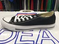 Unisex Schuh Converse Art. M7652C Weiß - M9166C Schwarz Mod. All Star Ox Canvas