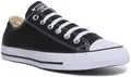 Converse M9166 All Star Ox Core Schnürschuhe Herren In Schwarz UK 7-13