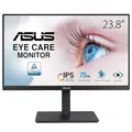 ASUS Eye Care VA24EQSB - 24 Zoll Full HD Monitor - Rahmenlos, ergonomisch, Flicker-Free, Blaulichtfilter, Adaptive-Sync - 75 Hz, 16:9 IPS Panel, 1920x1080 - DisplayPort, HDMI, D-Sub, USB Hub, schwarz