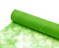 Sizocloud® Tischläufer in 20cm Breite und 25m Länge mit ca.100 gespiegelten Dekoherzen Gratis (Apfelgrün, 20cm)