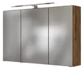 Held Möbel Spiegelschrank Baabe 100 cm Wotaneiche