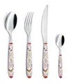 EasyLife Besteck-Set Country Life, Stahl, Spülmaschinengeeignet, Mehrfarbig, Bauernhof, H: cm