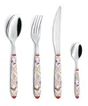 24 tlg. Besteckset COUNTRY LIFE Bauernhof Stahl + Kunststoff EASY LIFE