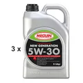 15 LiterMeguin Motorenoel New Generation SAE 5W-30 3x 5 Liter Kanister