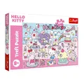 – Hello Kitty, Entdecke die Welt von Hello Kitty – 300teiliges Puzzle – Bunte...
