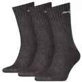 Puma 3P Sport Crew Socks Anthrazit Gr 43/46