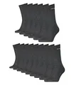PUMA 15 Paar Sportsocken Tennis Socken Gr. 35-49 Unisex für sie und ihn, Farbe:201 - anthracite, Socken & Strümpfe:43-46