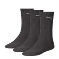 PUMA Herren Crew Socken, Grau, 43-46 EU