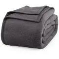 Wohndecke Wohndecke aus Baumwolle - Kuscheldecke, Baumwolldecke -, Laynenburg, Decke als Sofa-decke, Couchdecke, Wolldecke aus Baumwollmix grau 220 cm x 240 cm
