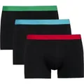CALIDA Boxershorts Natural Benefit (3er Pack) Single Jersey-Qualität, elastisch grau XL (56)