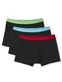 CALIDA Natural Benefit Boxershorts Herren, im 3er-Pack, weicher Elastikbund Polychrome 56