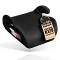 Kindersitzerhöhung nach neuster i-Size Norm R129 Schwarz Sitzerhöhung 125-150cm