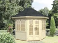 Pavillon Veronica 2 Ø 289 cm natur