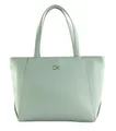 Calvin Klein Damen CK Daily Shopper MEDIUM Pebble K60K611766 Taschen, Grau (Pigeon)