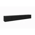 Meblini Tv-Schrank, Schwarz, Holzwerkstoff, 300x41x40 cm, Wohnzimmer, Wohnwände, Lowboards, Lowboards stehend