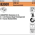 LINDAPTER 820010240240000 Klemmen R 82001 GTW 40 KM 24 / 9,0 feuerverzinkt