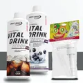 Best Body Vital Drink Zerop 2 Flaschen a 1 Liter mit 1 Dosierpumpe  14,00€ /Ltr.