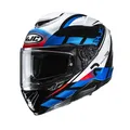 HJC RPHA 72 Value MC21 Motorrad Helm Gr. XL - Blau Rot Weiß mit Sonnenblende