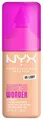 NYX PROFESSIONAL MAKEUP Foundation MAKE 'EM WONDER FOUNDATION, perfekter No-Makeup-Makeup-Look bis zum Full Glam