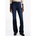 Tommy Hilfiger Bootcut-Jeans BOOTCUT RW PATY mit Tommy Hilfiger Logo-Badge, Regular Waist blau 24