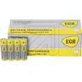 EGB Batterie Alkaline 40er Pack Mignon LR6 1,5V AA