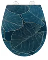 WENKO Design Toilettensitz WC Sitz Klobrille Absenkautomatik Duroplast 3D Motiv