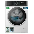 Cecotec Waschmaschine 8 kg Frontlader Bolero Dresscode 8500 Inverter A. 1900 W, 1400 U/min, Inverter Plus Motor, Energieeffizient, 16 Programme, SteamMax, Startzeitvorwahl, Weiß