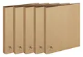 Pagna Ringbuch A4 Pur, praktische 2-Ring-Mechanik, Stabiler Graukarton mit Kraftpapier überzogen (5)