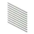 HOOZ 10 Stück Grillspieße Edelstahl Lang, 44 cm Fleischgabel Extra Lange Schaschlikspieße, Flacher Grillzubehör Vermeiden Sie Rostbildung, Adana Spieße und Barbecuespieß