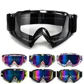 APEBAZY Motorradbrille Motocross Brille Dirt Bike Crossbrille ATV Off Road Racing MX-Fahrbrille Reitbrille Winddicht Anti Fog UV Skibrille