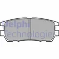 Bremsbeläge Low-Metallic LP954 DELPHI für MITSUBISHI PAJERO II PAJERO SPORT I