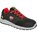 Diadora Utility Ducati Speedy Race Low S3S, Sicherheitsschuhe - Schwarz/Grau/Rot - 48 EU