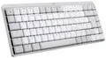Logitech MX Mechanical Mini for Mac Minimalist Kabellos Tastatur Deutsch, QWERTZ, Mac Hellgrau Wiederaufladbar