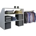 VCM Regal "Dacho ", BxHxL: 50 x 100 x 90 cm, Holzwerkstoff - weiss