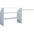 VCM Regal Dacho (Dachschrägenregal, Weiß)