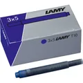 1-30x LAMY Großraum-Tintenpatronen T10, blau löschbar, 15er Pack BIS 67% RABATT
