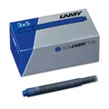 15x LAMY Tintenpatronen T10 blau löschbar für Füller Füllhalter Füllfederhalter