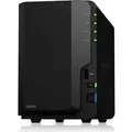 Synology Disk Station DS218 - NAS-Server - 2 Schächte - SATA 6Gb/s - RAID 0, 1, JBOD - RAM 2 GB