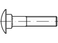 100 x Flachrundschrauben mit Vierkantansatz DIN 603 A 2 M 6 x 45 A 2, CAB FASTEN