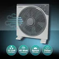 EAXUS® Boden-Tischventilator | Ø 30cm Raumlüfter 40W Oszillierend 3 Stufen