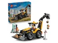 LEGO City 60480 Gelber Baggerlader Bausatz, Mehrfarbig