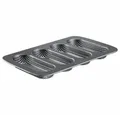 WESTMARK Brotbackform Baguette Backform, Für 4 Baguettes oder Hot Dog - Brötchen, Länge: je