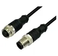 BKL Electronic Steckdose BKL Electronic 2702041 Sensor-Aktor-Verlängerungsleitung M12 Stecker g, 2702041