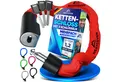 Nextcover Kettenschloss NEXTCOVER® Fahrradschloss LockOne mit Zahlencode oder Schlüssel