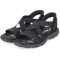 Skechers Skechers 163574 BBK Damen Textil & Synthetik black Sandalette schwarz 36 EU